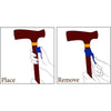 Image of Cane Holder for Walking Stick and Walking Cane.